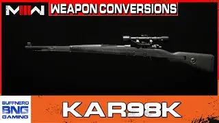 Kar98K Sniper - Weapon Conversion - Call Of Duty Modern Warfare III