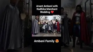 anant ambani with radhika merchant wedding #trending #shorts #viral #short