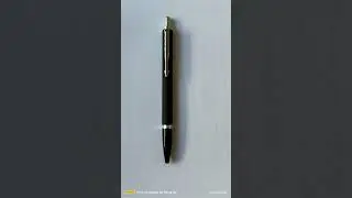 Parker Latitude Matte Black Ballpoint Pen