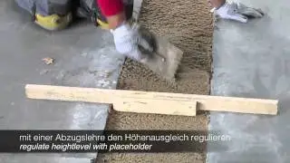 Fugenprofil Herkules E20 Dehnfugen Sanierung Montageanleitung