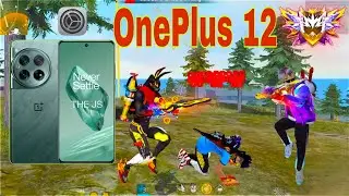 OnePlus 12 Free Fire Gameplay And Handcam Sensitivity Full Details Video