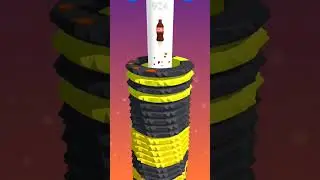 Stack Ball 3D Game | Level 542 |Play StackBall Game In Fast Speed | Stack Ball GameYouTube Short