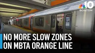 Orange Line is free of slow zones for 1st time in 15 years