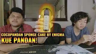 COCOPANDAN SPONGE CAKE BY ENIGMA REVIEW! [Ada Apa Dengan Vape? #62]