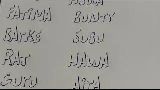 writing Names in Shadow Later &hearts;️ #handwriting #live #name #art