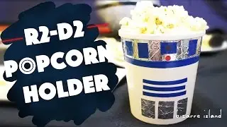 DIY R2-D2 Popcorn Holder | Star Wars Party Ideas | c for craft
