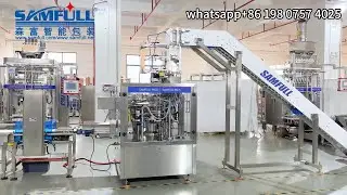 Samfull 3in1 coffee stick bag-in-bag counting packaging machine and premade pouch filling machine