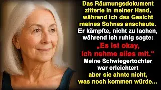 Mein Sohn sagte: „Nimm deine Sachen“ – aber er vergaß, dass ich alles im Haus besaß!