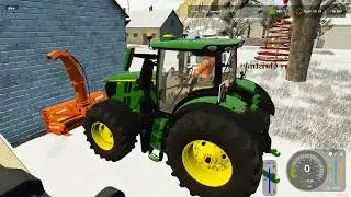 Farming Simulator 25 12. Desember: Halvveis til julaften og henter sitteklipperen tilbake.