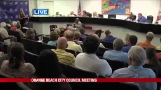 Orange Beach City Council Meeting