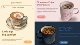 Figma Caf&eacute; Website Design Tutorial | Step-by-Step UI/UX for Beginners