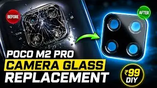 Poco m2 pro camera glass replacement | mi note 9 pro max, mi note 9 ,mi 9c camera glass replacement
