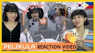 Корейская реакция Артур Нери и Джанин Теносо «Пеликула» | Желание 107.5 (РУС СУБ)