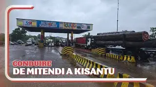 Conduire sous la pluie de MITENDI à KISANTU