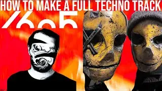 How To Make A FULL TECHNO TRACK (Yellowheads, 1605, Space 92 Style) +Samples