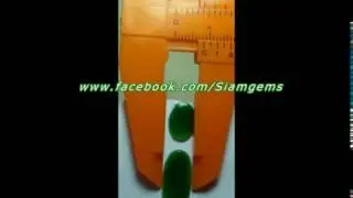 Jadeite A Jade Himalayan 4 Cabochons Imperial Green very translucent