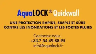 Montage AquaLOCK&reg;  Quickwall Fran&ccedil;ais courte vid&eacute;o