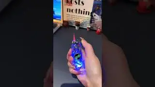 Cool flashing decompression fingertip massagerCopied24Sunken wind#Windproof lighter #Men's favorite