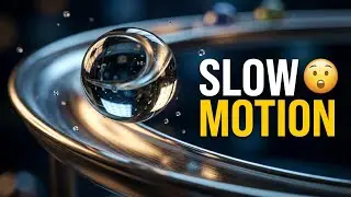 Slow Motion Marble Drop #asmr