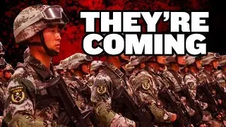 Chinese Military Police Massing Near Hong Kong?