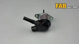 Fab Heavy Parts 12V Shut Down Solenoid for Kubota V3300 V3600 V3307 Engine 1G772-60012, 1G772-60014