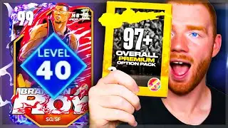 I Completed Level 40 & Got DARK MATTER Brandon Roy + 3 Galaxy Opal Packs!