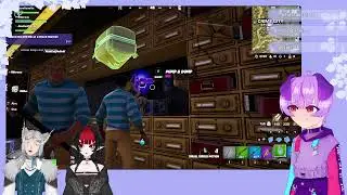 [VOD] Fintubers Try Fortnite! w/ Nereus & Akatius ✦ !lurk !return