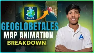 Map Animation Breakdown​ @GeoGlobeTales Step by Step In Geolayers | Viral Map Animation
