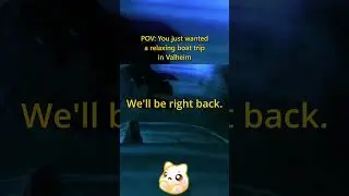 Always repair your boat guys 🙃 #gaming #valheim
