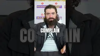 Stop Complaining