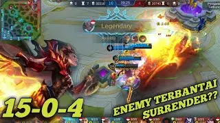 Ngecarry Tim Tanpa Mati!! Musuh Sampai Malas Main?? Mobile Legends Karrie