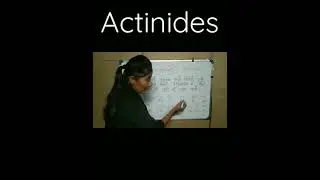 Short trick for actinides #shzclasses#fblockelements#chemistry#youtubevideos#youtuber#ncert