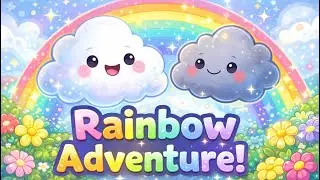 Cloudy and Gloomy&rsquo;s Rainbow Adventure | Animated Kids Story