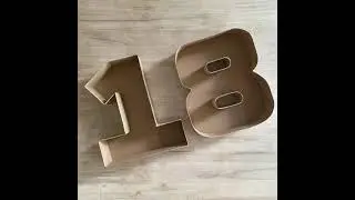 Tag Someone Whose Celebrating 18th Birthday - Fillable Number Box - Zoda House Party