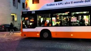 Transito e fermata Man Lion's City GPL n.335 di Aim Mobilit&agrave; Vicenza [HD]