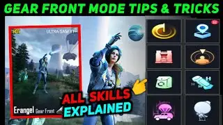 GEAR FRONT MODE ALL SKILLS EXPLAINED 🔥 GEAR FRONT MISSION PUBG 🔥 PUBG GEAR FRONT TIPS AND TRICKS