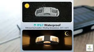 Review - AGPTEK Solar Driveway Lights 12 Pack