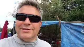 Pescaria e acampamento no rio crixas-Go