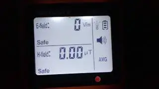EMF / EMR / unsafe levels.