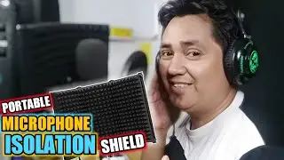 CHEAPEST PORTABLE MIC ISOLATION SHIELD | TAGALOG TECH TIPS