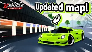 New Lotus Elise GT1 And Map Changes Update in Roblox 🏎️Vehicle Legends!