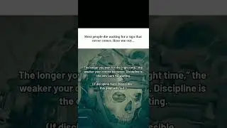 #disciplineiskey