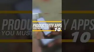 Top 10 Productivity Apps! #efficiency #technology #amazingtech #automation #boostyourproductivity