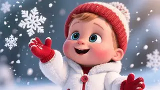 Winter 123 Snow Game ❄️ | Learn Numbers for Kids | Counting Game for Toddlers