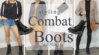 STYLING COMBAT BOOTS | FALL LOOKS | HOW TO WEAR COMBAT BOOTS