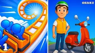 🎢📰 Runner Coaster X Paper Boy Race &ndash; Speed Run Chaos! ⚡🔥