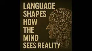 Language shapes how the mind sees reality