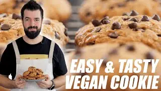 The BEST Vegan peanut butter banana oatmeal cookie recipe EVER || Urban Treats