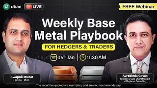 Weekly Base Metal Playbook For Hedgers & Traders
