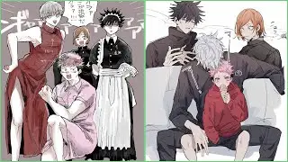 [ティックトック絵] |「呪術廻戦」ティックトック絵 | jujutsukaisen Painting - Japanese Painting #088